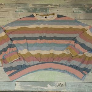 BKE Striped Shirt/Top sz Medium